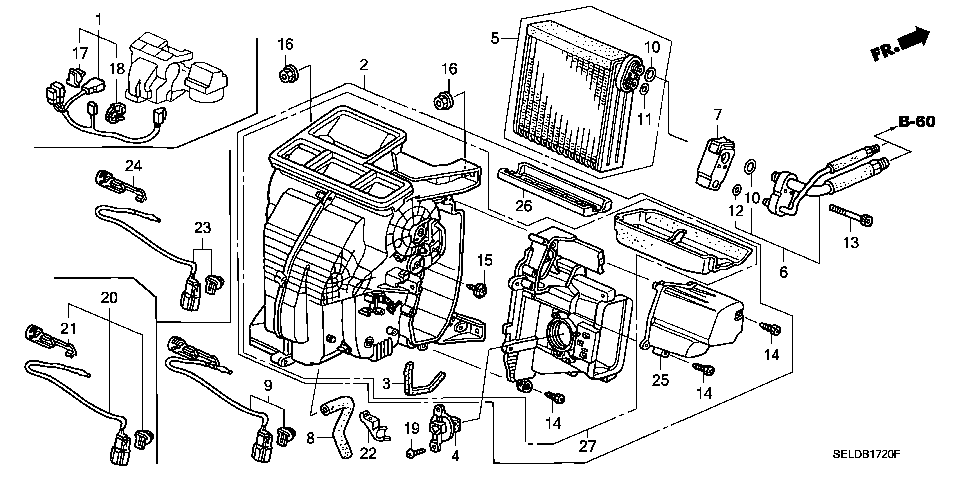 B-17-20 HEATER UNIT (LH)