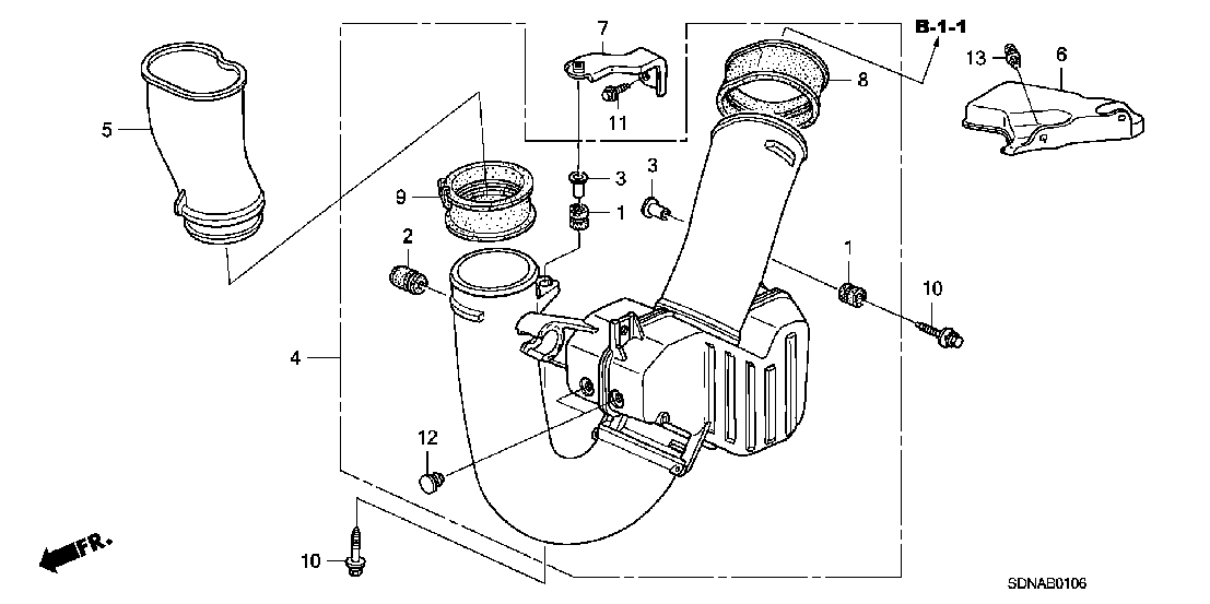 B  0106 RESONATOR CHAMBER (V6)

