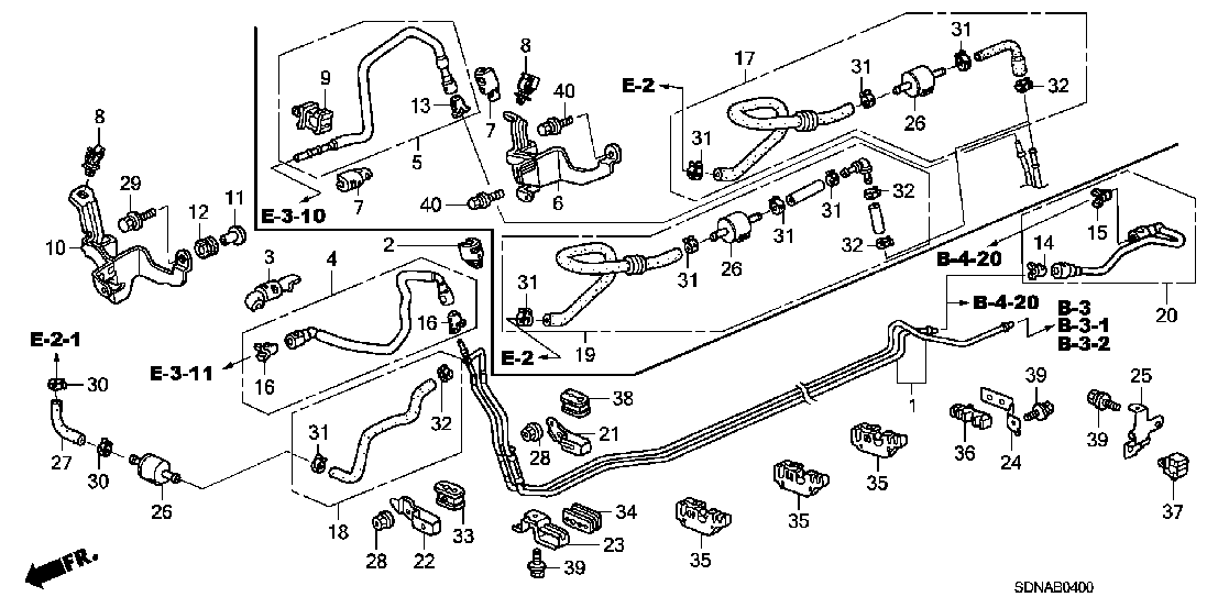 B  04 FUEL PIPE
