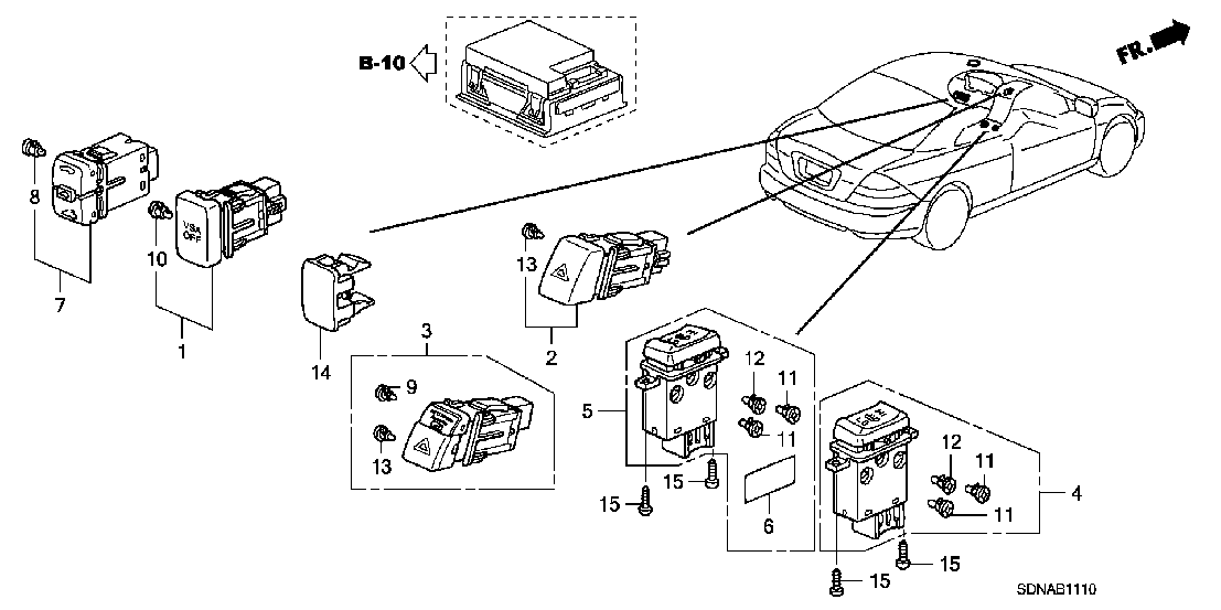 B  1110 SWITCH
