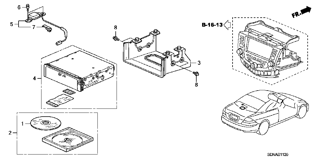B  1120 NAVIGATION SYSTEM
