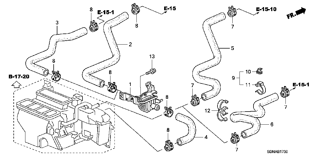 B  1730 WATER VALVE
