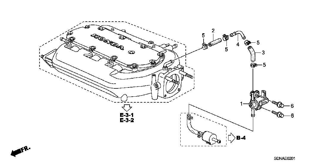 E  0201 TUBING (V6)
