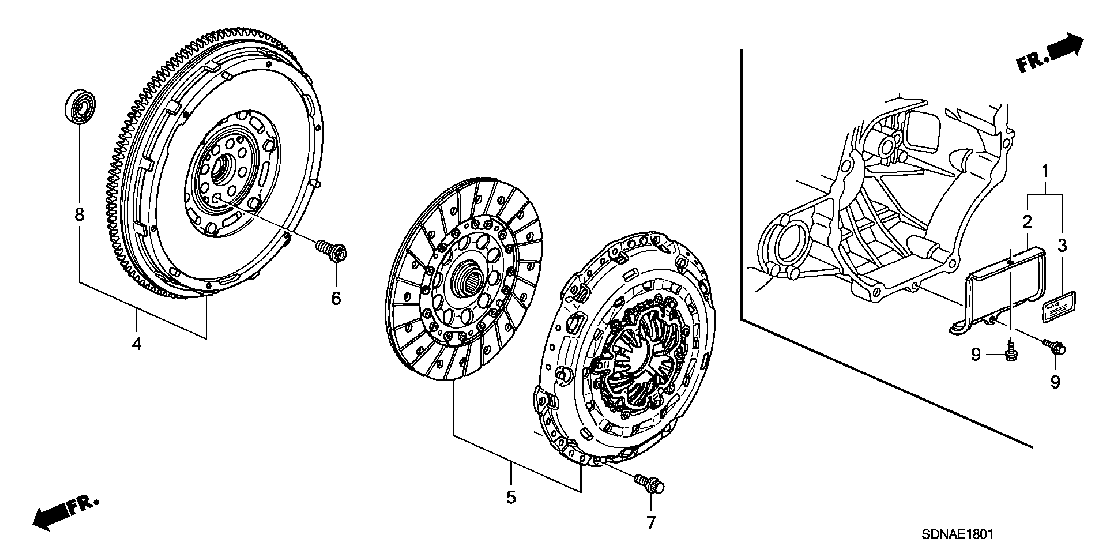 E  1801 CLUTCH (V6)
