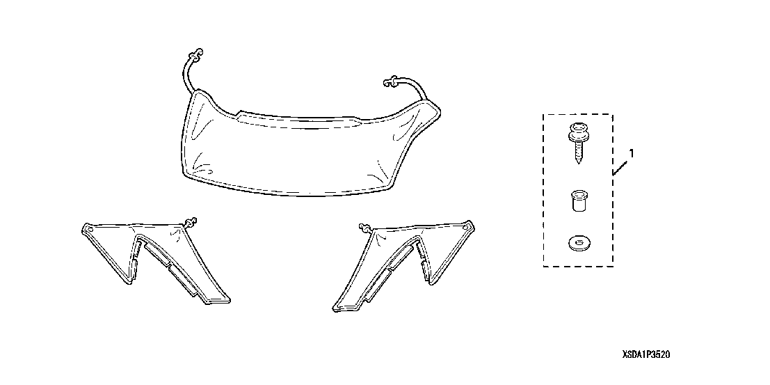 XEX0801 NOSE MASK (HALF)
