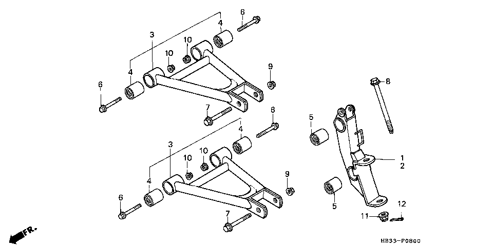 F-8 FRONT ARM