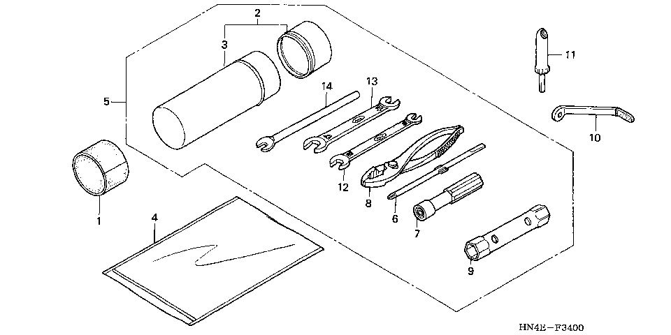 F-34 Инструменты