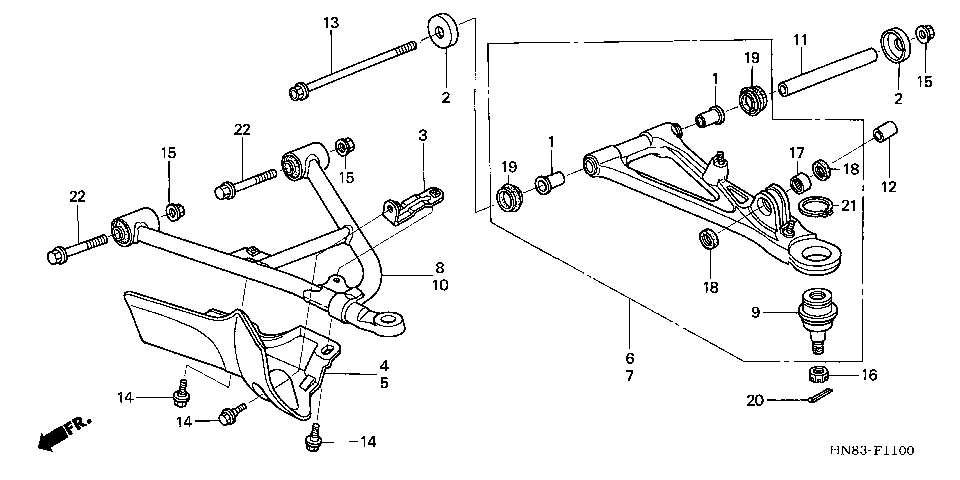 F-11 FRONT ARM