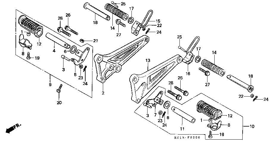 F-20 STEP (CB125TDC/TDE)