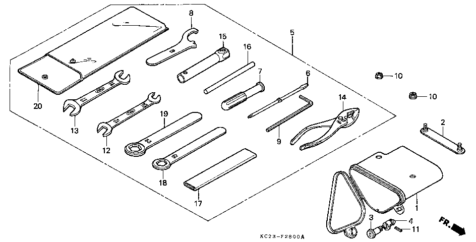 F-28 Инструменты