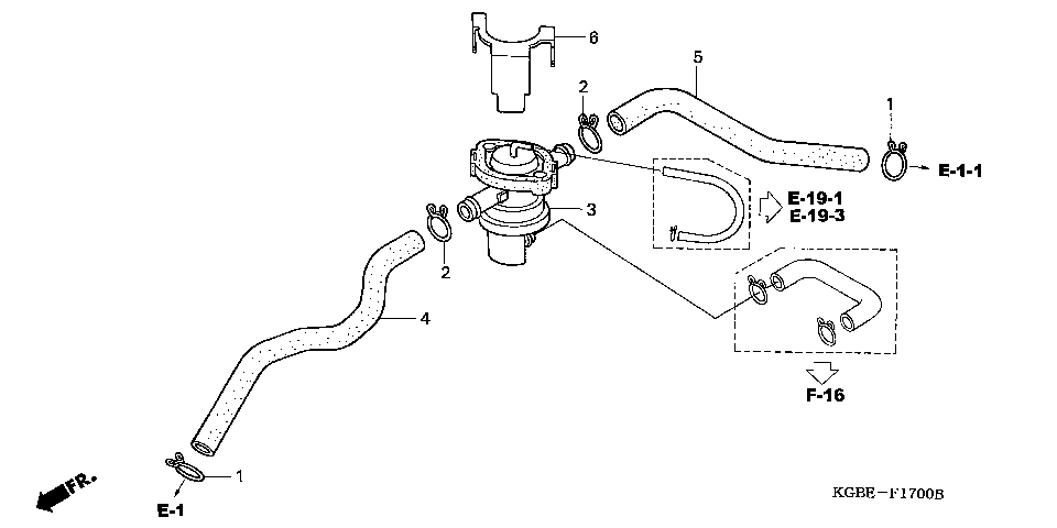 F-17 AIR INJECTION CONTROL VALVE
