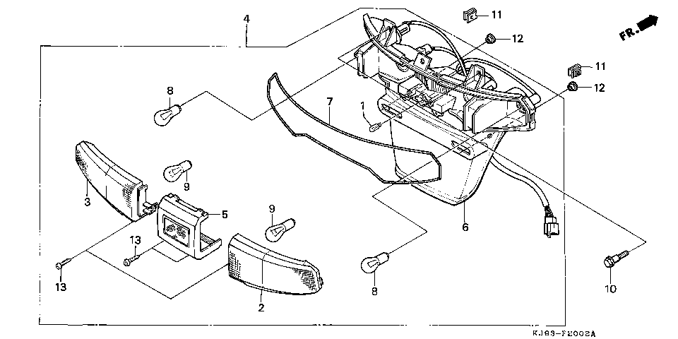 F-20-2 Задний габаритный фонарь (3)