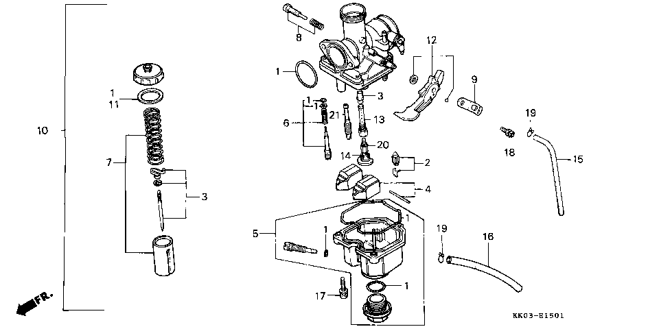 E-15-1 Карбюратор (2)