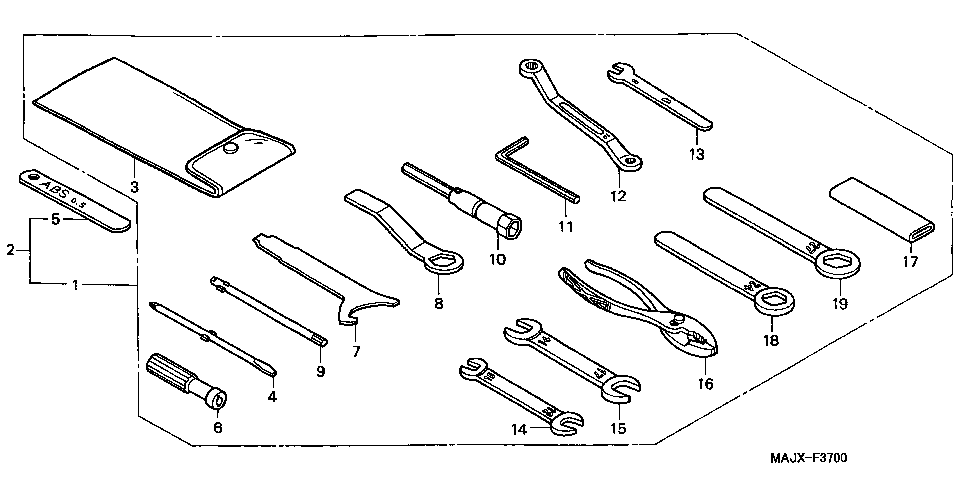 F-37 Инструменты