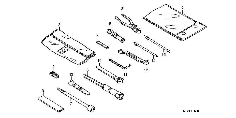 F-38 Инструменты