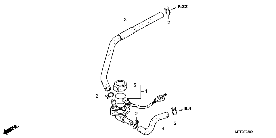 F-23 AIR INJECTION VALVE