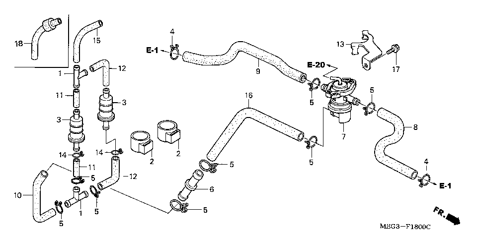 F-18 AIR INJECTION CONTROL VALVE