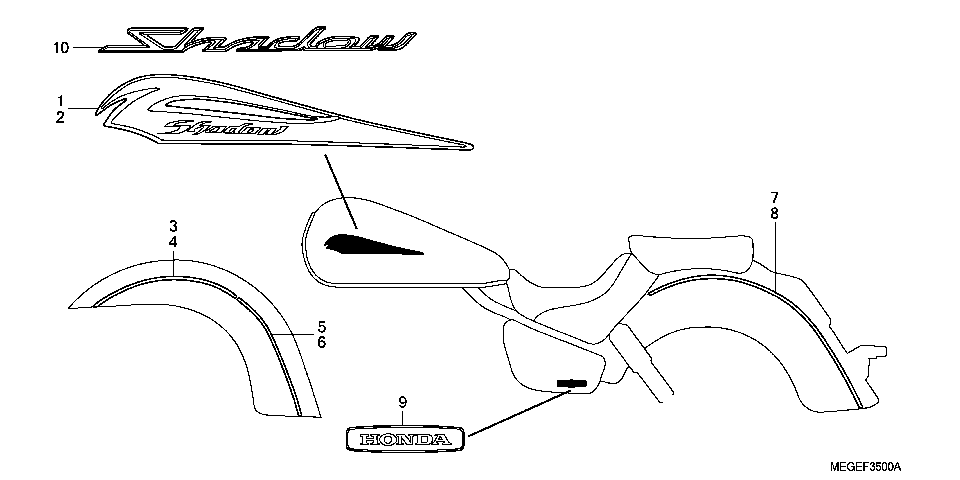 F-35 EMBLEM/STRIPE(EXCEPT 2U)