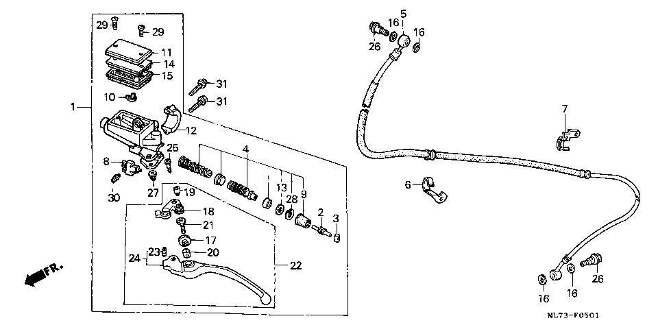 F-5-1 CLUTCH MASTER CYLINDER (2)