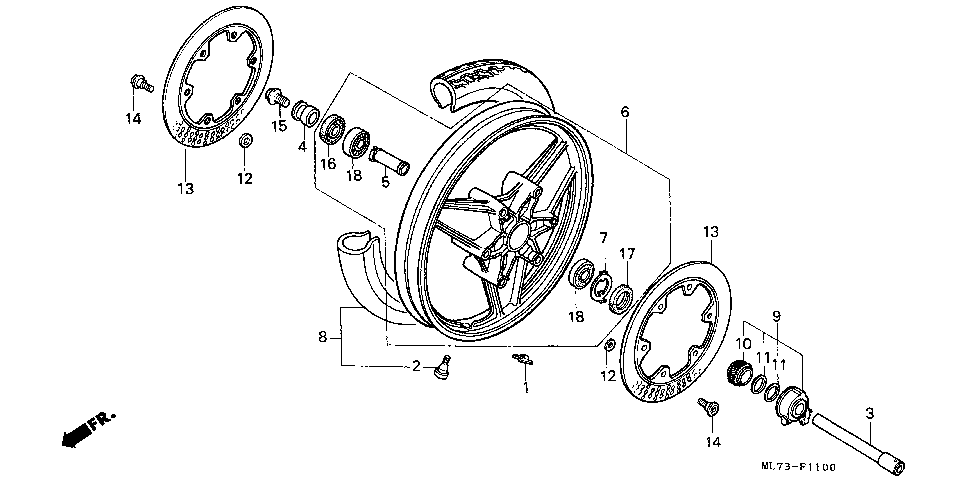 F-11 FRONT WHEEL (1)