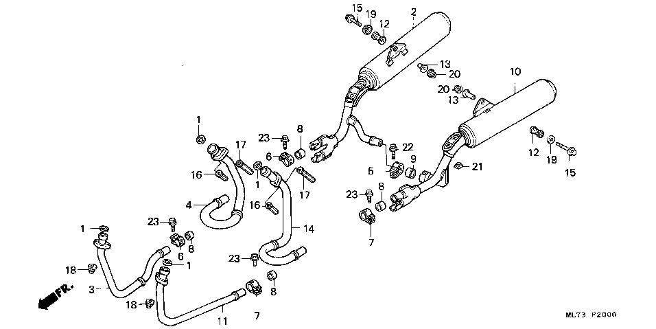 F-20 EXHAUST MUFFLER (1)