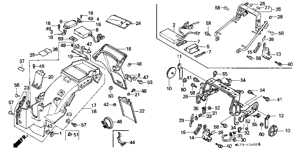 F-26 REAR FENDER