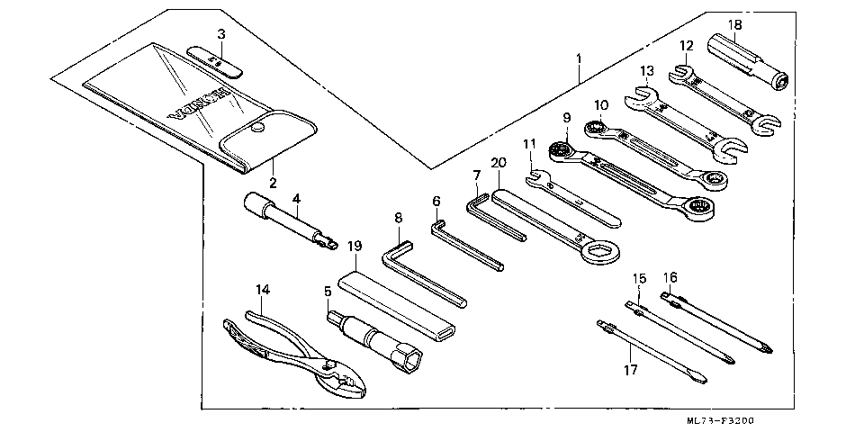 F-32 Инструменты