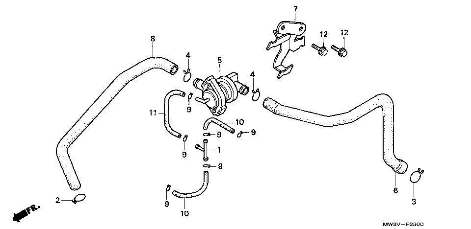 F-33 AIR INJECTION CONTROL VALVE