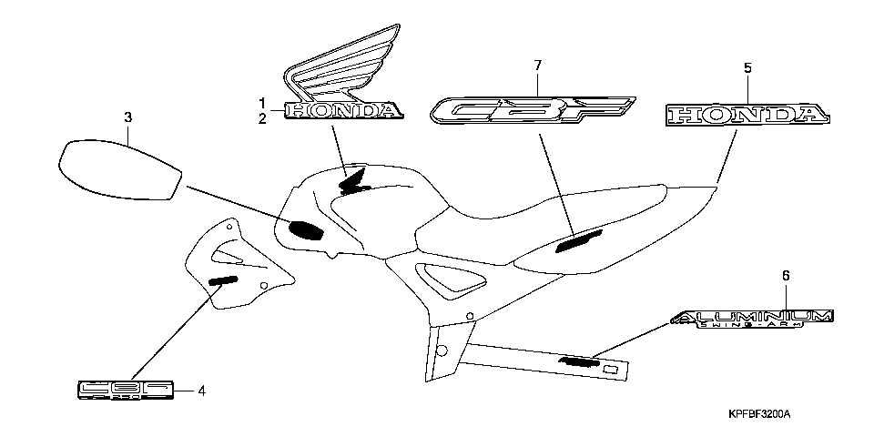 F-32 MARK/STRIPE