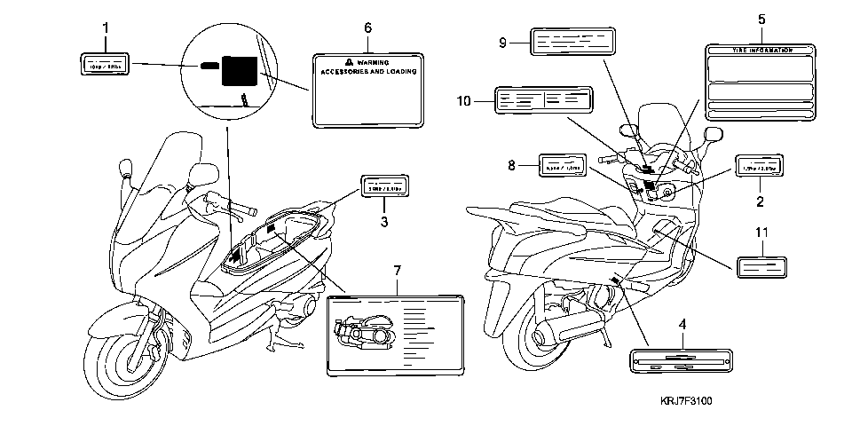F-31 CAUTION LABEL(FES1259/A9) (FES1509/A9)