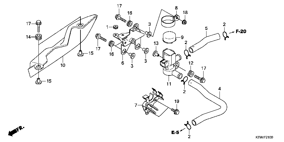 F-21 AIR INJECTION VALVE