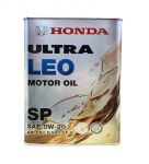 Масло моторное для автомобилей HONDA Motor Oil ULTRA LEO SP 0W-20, 4L, Japan, Синтетика - 0822799974